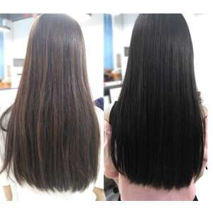 Înainte și după utilizarea Sevich Black Hair Shampoo, transformarea culorii părului - Vopsele de păr