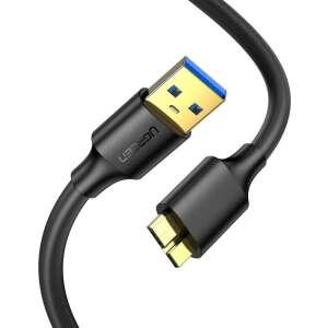 UGREEN USB 3.0 - micro USB 3.0 kábel, 0,5 m (fekete) 94551147 