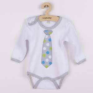 Body nyomtatott mintával New Baby pöttyös nyakkendővel, vel. 80 (9-12 h) 94575103 Body-k - Pöttyös
