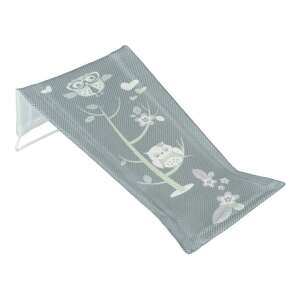 Grey owl baby bath support, bath sling for newborns, baby bath sling with owl pattern - Baby Bath Support