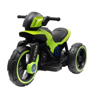 Gyermek elektromos motor Baby Mix POLICE zöld 94576751 