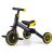Milly Mally Optimus 3-in-1 Dreirad, Dreirad-Modus mit Pedalen