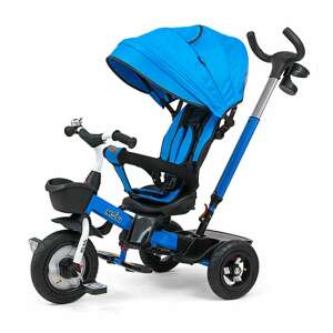 Gyerek háromkerekű bicikli Milly Mally Movi blue 94580550 Triciklik - 3 pontos biztonsági öv