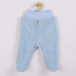 Baba plüss lábfejes nadrág New Baby Nice Bear kék, vel. 56 (0-3 h) 94581051 Gyerek nadrágok, leggingsek