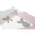 5-részes ágyneműhuzat Belisima Mouse 100/135 rózsaszín 94581142}