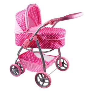 Multifunkciós játék babakocsi Baby Mix Jasmínka világos rózsaszín 94585496 