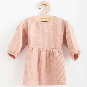 Baba muszlin ruha New Baby Comfort clothes rózsaszín, vel. 74 (6-9 h) 94592418 Kislány ruha