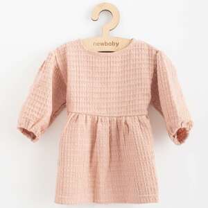 Baba muszlin ruha New Baby Comfort clothes rózsaszín, vel. 86 (12-18 h) 94592422 Kislány ruha