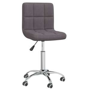 vidaXL Forgó Irodai szék - Tópszín - Szövet