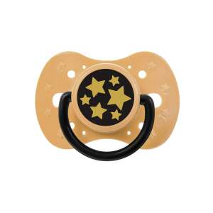 Akuku Silikon-Schnuller mit goldenen Sternen für Babys ab 12 Monaten - Füttern