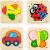 Viga Toys Fa Puzzlék: Repülő, Katica, Autó, Pillangó