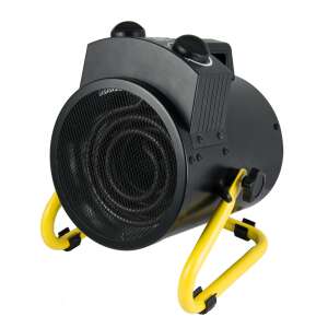 Pistol de căldură electric DeDra, 2,0kW, negru cu suport galben - Scule electrice & Unelte