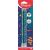 Graphitstift mit Radiergummi, HB, dreieckig, MAPED "Pixel Party", 6 Stück 97945707