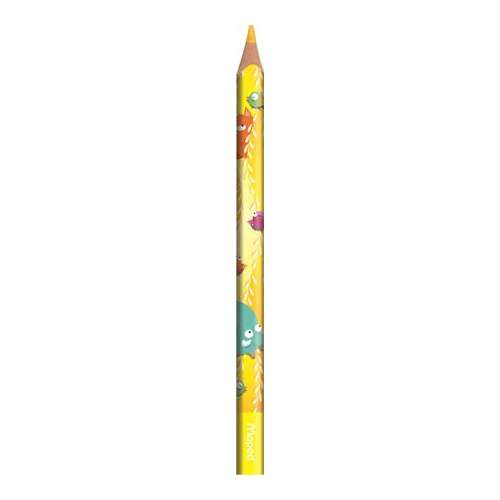 Gelber Maped Jungle Fever Jumbo-Farbstift