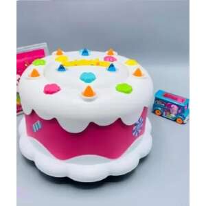 Electric Birthday Cake Toy, Musical Toy, Light Up Cake, Happy Birthday Cake, Kids Toy, Pretend Play, Birthday Party - Musical Toy