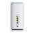 Strong 5G mobile router, white, back view with ports