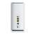 Strong 5G mobile router, white, back view with ports