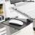 InnovaGoods Omnible Adjustable Laptop Stand, close-up of the mouse tray