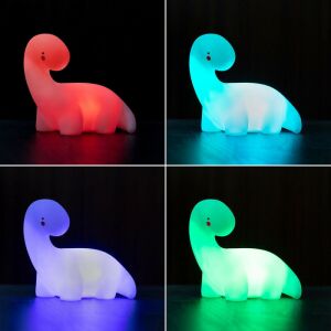 InnovaGoods, Dinoszaurusz többszínű LED-es lámpa Lightosaurus, Videóbemutatóval