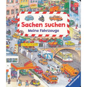 Ravensburger Sachen Suchen: Meine Fahrzeuge - Ku00e9pes gyermek ku00f6nyv ju00e1rmu0171vekru0151l - Ravensburger