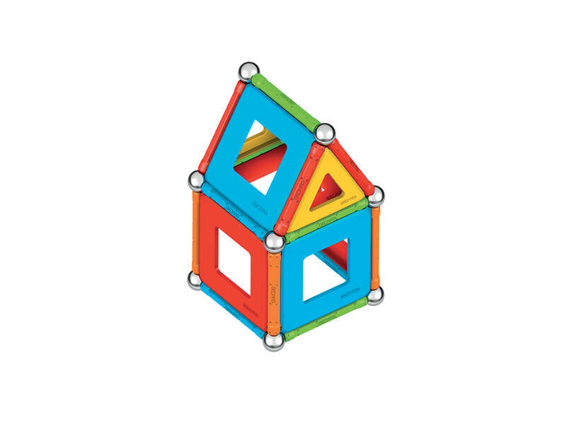 Geomag Supercolor Panelek Újrahasznosított Építőjáték - 78 db