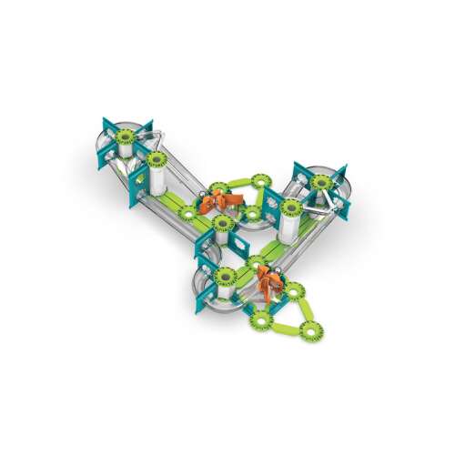 Geomag Mechanics Gravity Recycled vRace Track 67 db, magnetická stavebnica, STEM hračka, hračka pre deti, pretekárska dráha, gravitácia