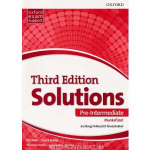Solutions 3rd Edition Pre-Intermediate Munkafüzet - érettségi felkészítő feladatokkal 94938437 Nyelvkönyv, szótár