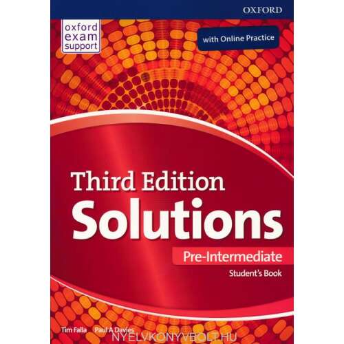 Solutions 3rd Edition Pre-Intermediate Student's Book with Online Practice