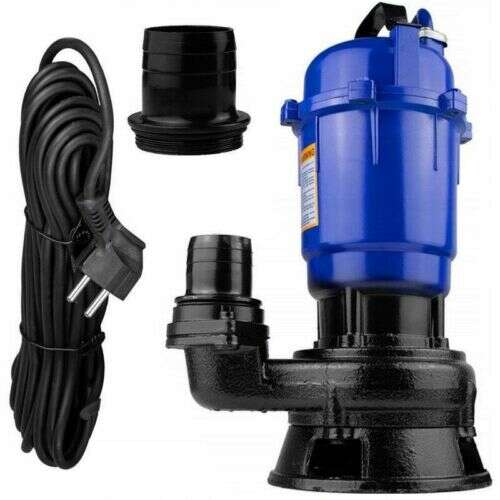 Pompa submersibilă pentru ape uzate Force Tools RK4005 3265W cu cablu și fitinguri