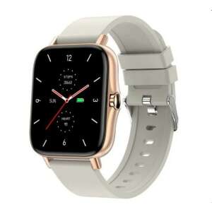 Maxcom Fit FW55 Aurum Pro gold wasserdichte Smartwatch mit Herzfrequenz- und Blutdruckmessgerät, Mikrofon - Maxcom