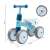 Baby Mix Baby Bike blaues Laufrad mit Maßen