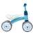 Baby Mix Baby Bike blaues Laufrad seitliche Ansicht