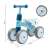 Baby Mix Baby Bike blaues Laufrad mit Maßen