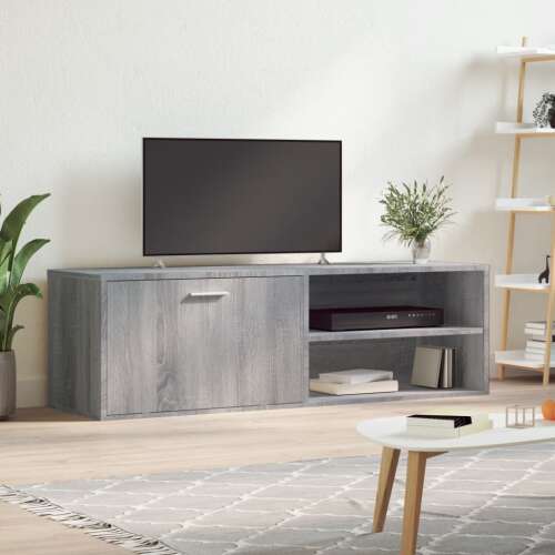 vidaXL szürke sonoma szerelt fa TV-szekrény 120 x 34 x 37 cm