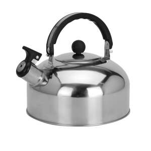 Redcliffs Outdoors Edelstahl Wasserkessel mit Pfeife - Tee & Teezubereitungszubehör