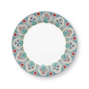 Farfurie din porțelan, Pip Studio, Bleu, 21cm, colecția Flower Festival 94657431 - Pip Studio