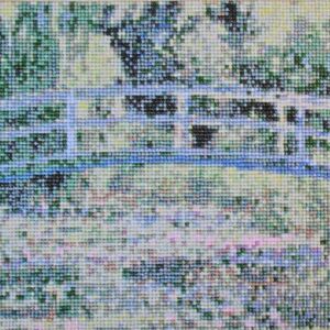 5D Diamond Painting Kit 30x40cm Japanese Bridge 131507426 - Koopman