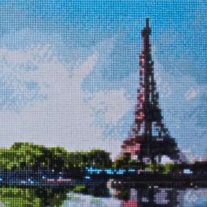 5D диамант бродерия комплект 30x40cm Айфеловата кула 94657449 - галантерия