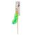 Interactive Cat Toy Stick Green Fluffy 40cm 131508831