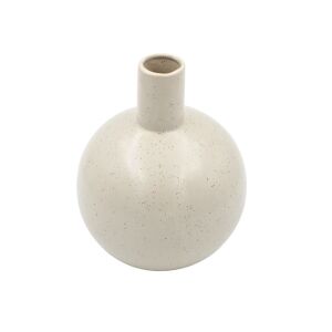 Beige Porcelain Decorative Vase 13.5x17 cm 131508682 - Vase