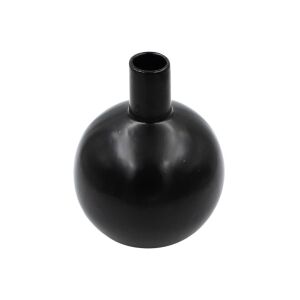 Porcelain Decorative Vase 13.5x17 cm Black 131508692 - Vase