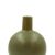Porcelain Decorative Vase 13.5x17 cm khaki 131508690