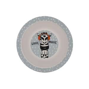 Zebra-striped Party Plate 400 ml 94657513 - Disposable Plate