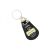 Black Gentlemen's League keychain with silver ring