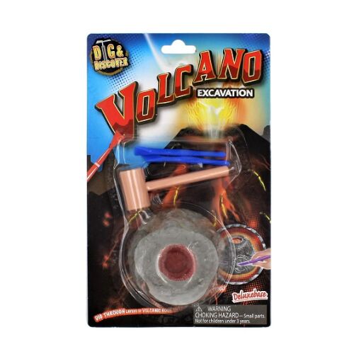 Dig & Discover Vulkán feltáró készlet - Régészeti tudományos játék