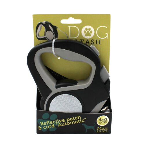 Grey 4m Reflective Leash for Dogs 131508857