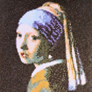 5D Diamond Painting Kit 30x40cm Girl with Earrings 131507428 - Koopman