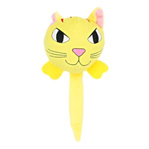 Plush cat dog toy with squeaker, 20cm - Dog Toy