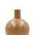 Porcelain Decorative Vase 13.5x17 cm brown 131508687