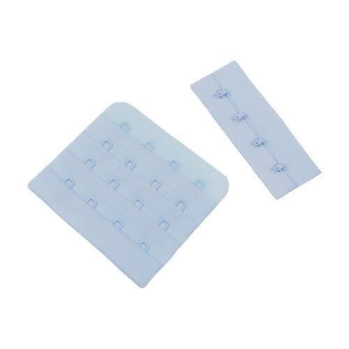 Light blue bra extender set, 2 pieces, 70mm wide, Chrysalis bra extender
